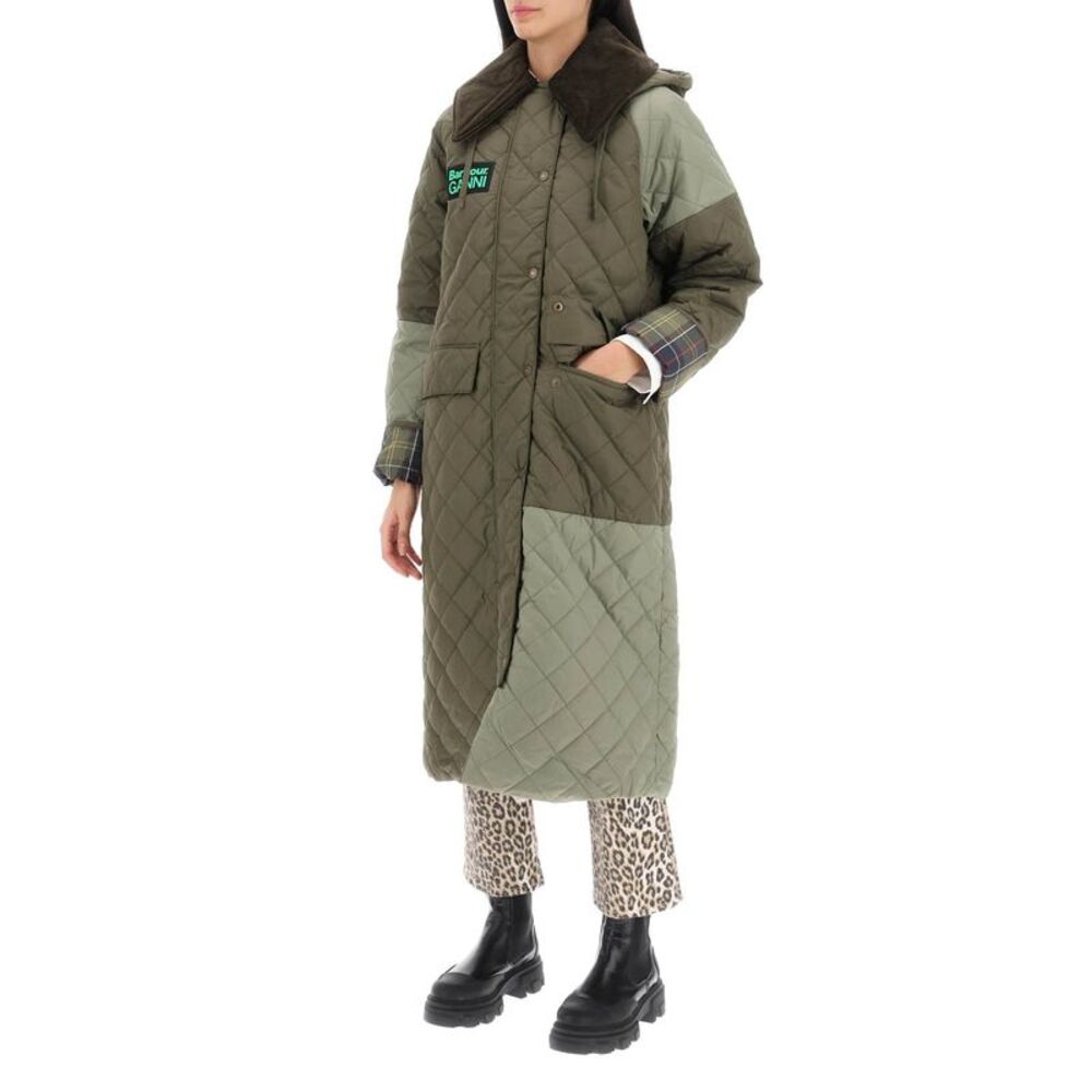 BARBOUR x GANNI Trench Trapuntato Burghley - Picture 4 of 4